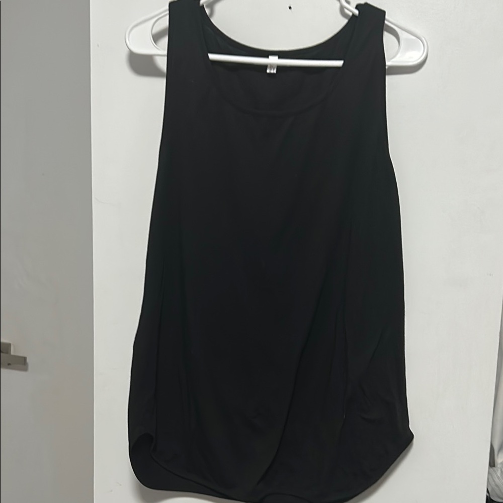 Women's Black Sleeveless Top